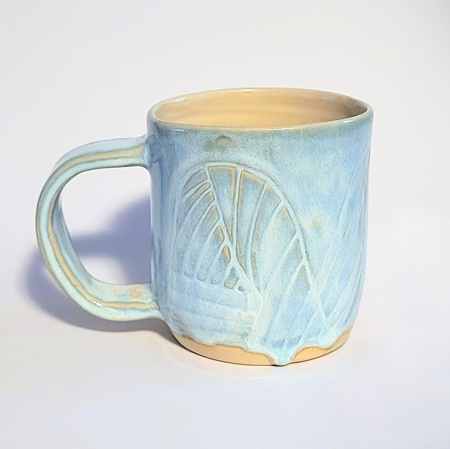 Abstract Mountain Drippy Mug